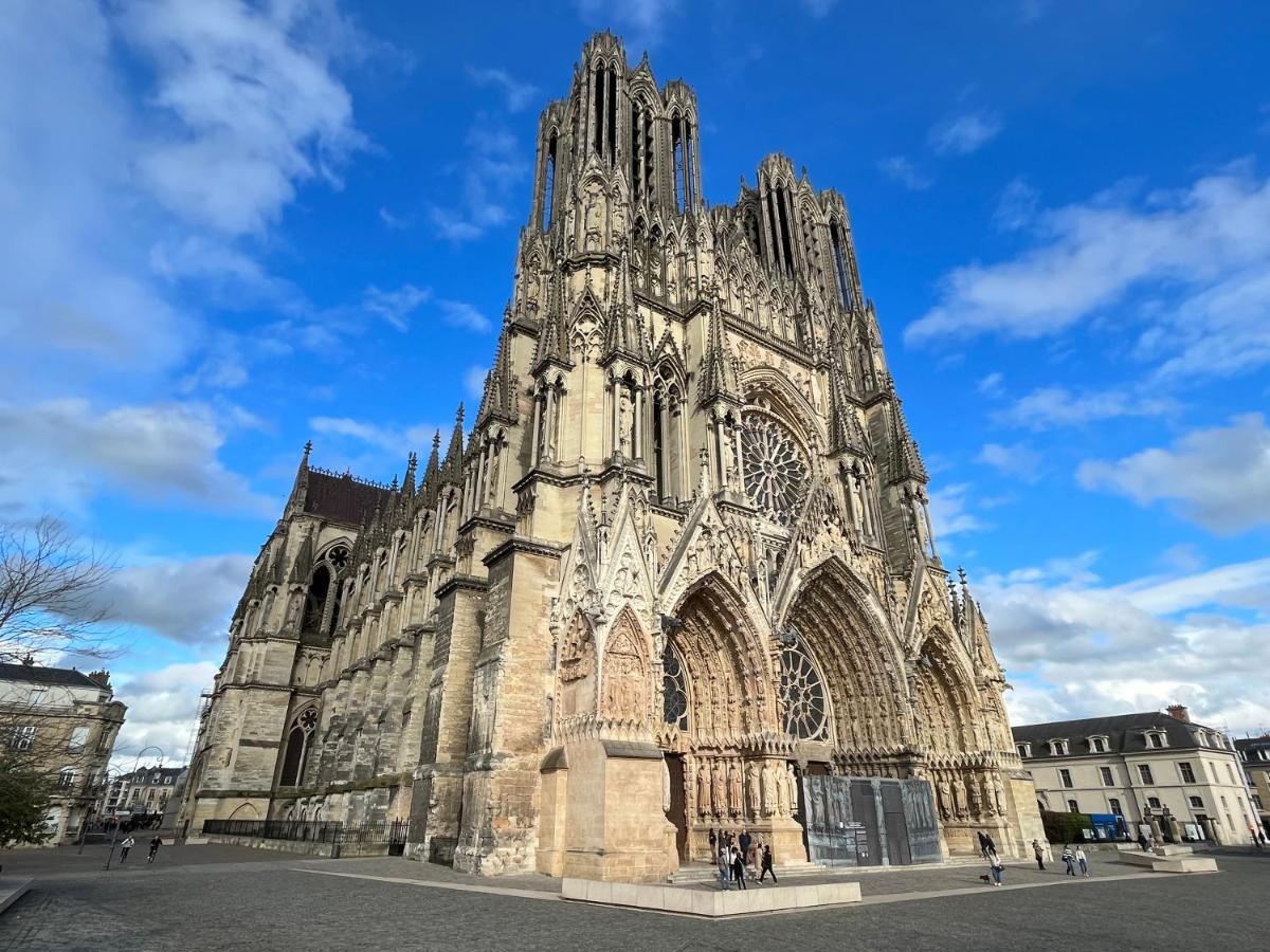 Les Rives Remoises Apartment Reims Ngoại thất bức ảnh