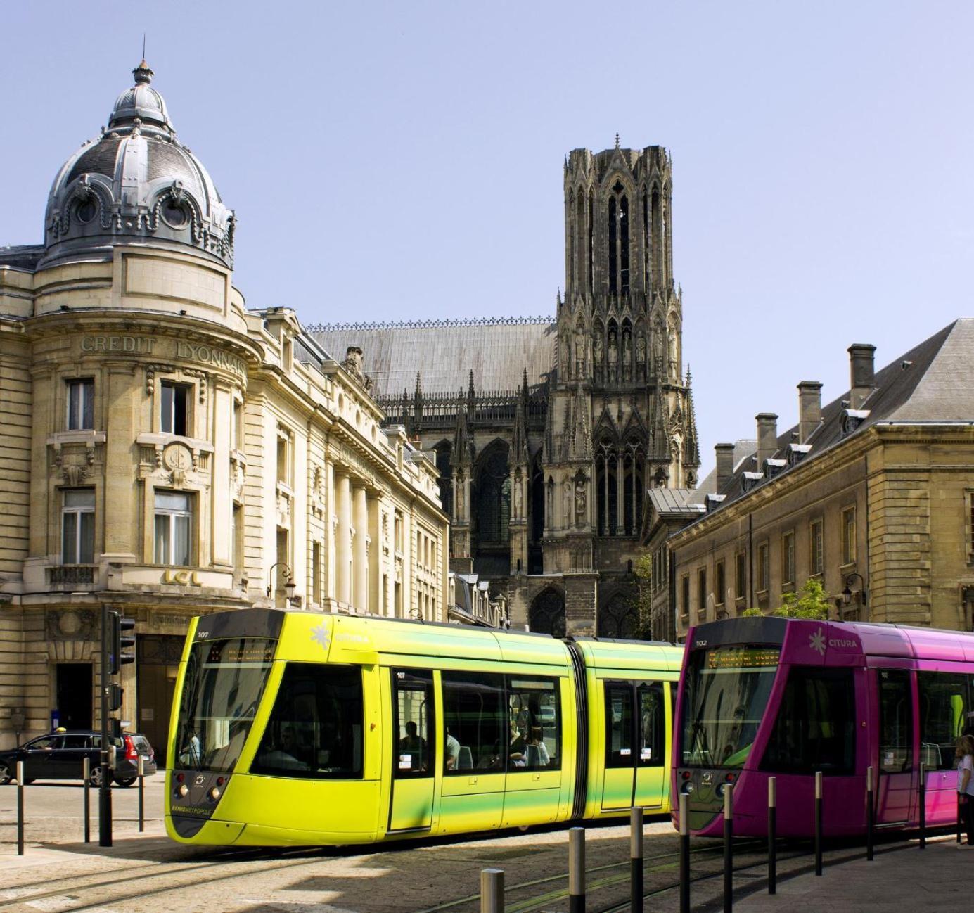 Les Rives Remoises Apartment Reims Ngoại thất bức ảnh